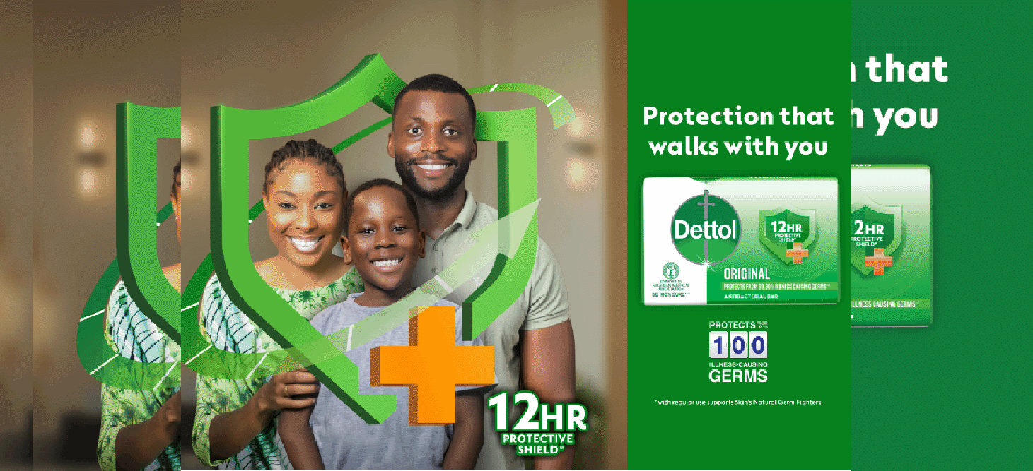 Dettol Soap Nigeria — 12HR Protection Campaign